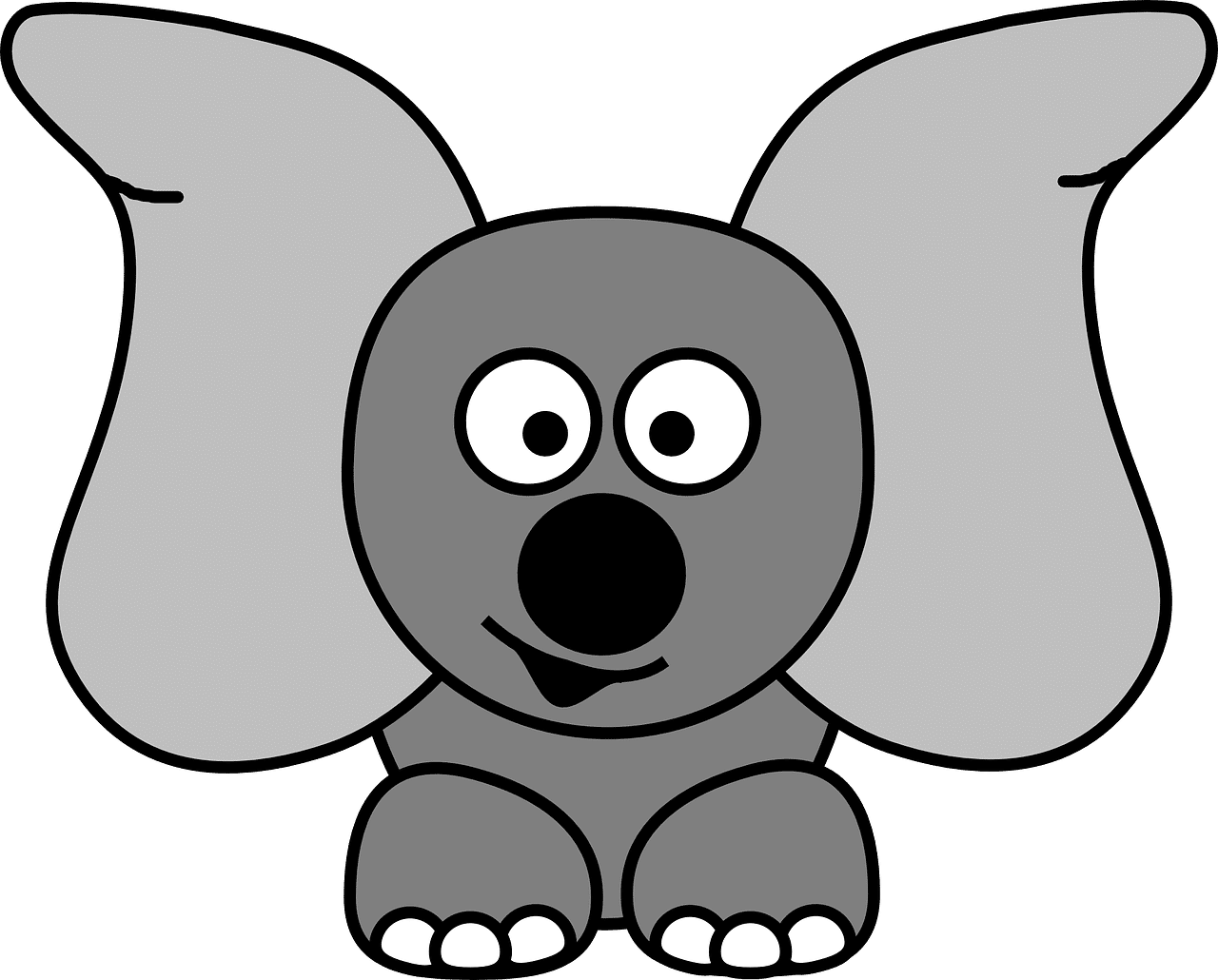 jug ears, elephant, dumbo-304819.jpg