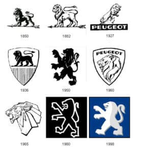 marcas logo peugeot