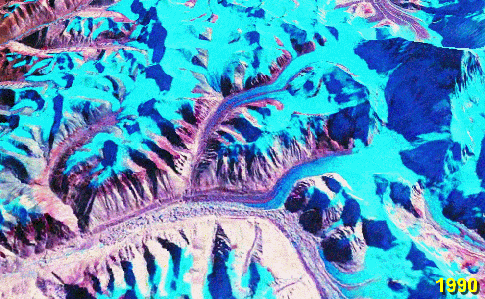 Rongbuk Glacier animation